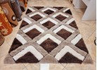 Тъкан килим 3D SHAGGY GRANDE 400 brown